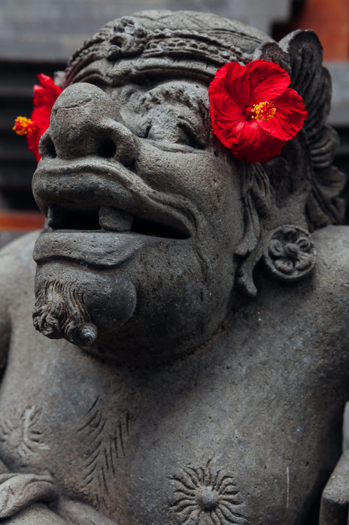 The religious sculpture, Ubud, Bali, Indonesia