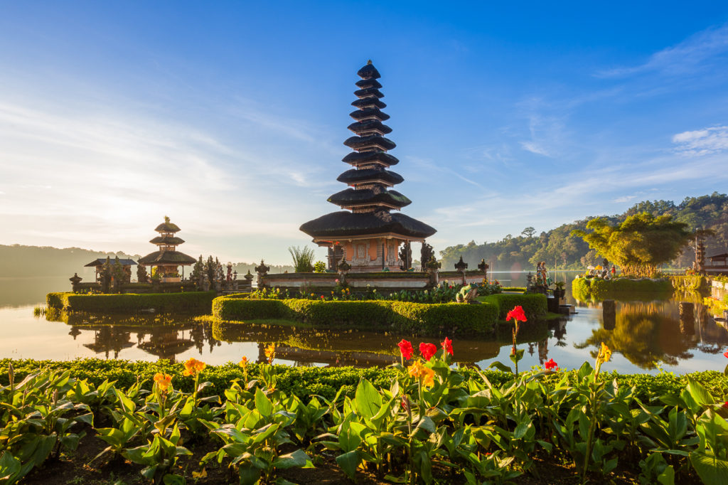 Pura Ulun Danu Bratan, one of the holiest temples in Bali, Bedugul, Indonesia.