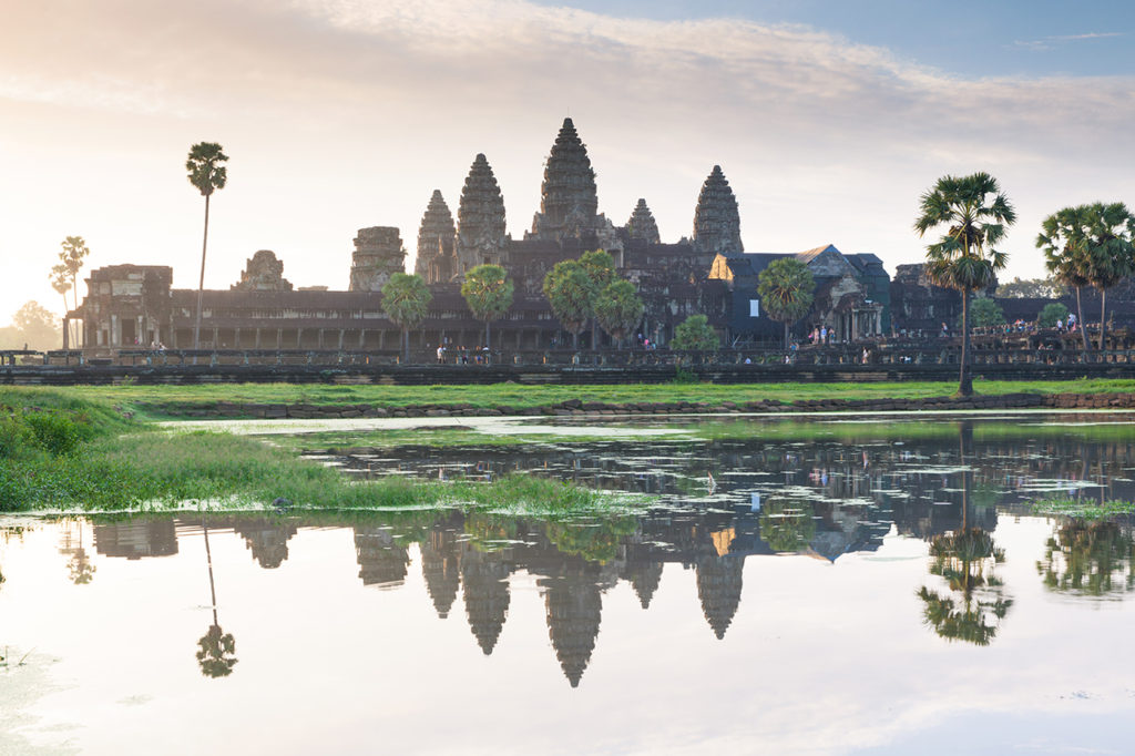 Sunrise over Angkor Wat