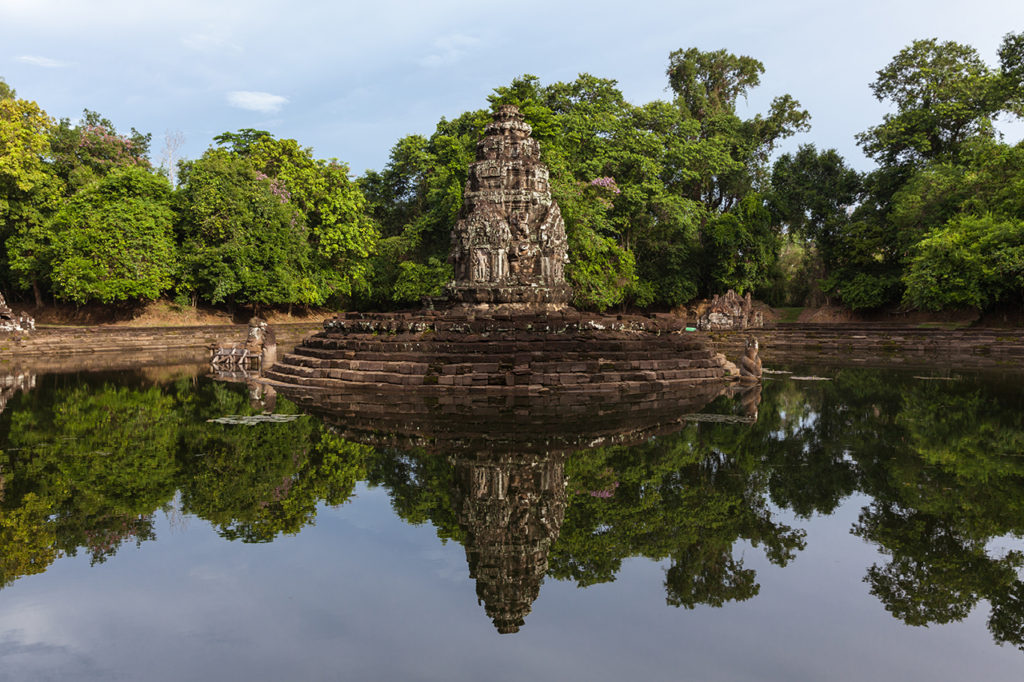 The Neak Pean, one of the Grand Circuit temples