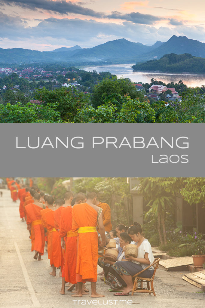 Luang Prabang is a small town in the north central #Laos. The town is situated at the confluence of the Nam Khan and the #Mekong River and surrounded by emerald #mountains. This place was formerly the capital of the #LuangPrabang kingdom. During French colonial period it was the seat of government of the Kingdom of Laos. The town of Luang Prabang was listed as UNESCO World Heritage Site for its well-preserved architectural, cultural and religious heritage.