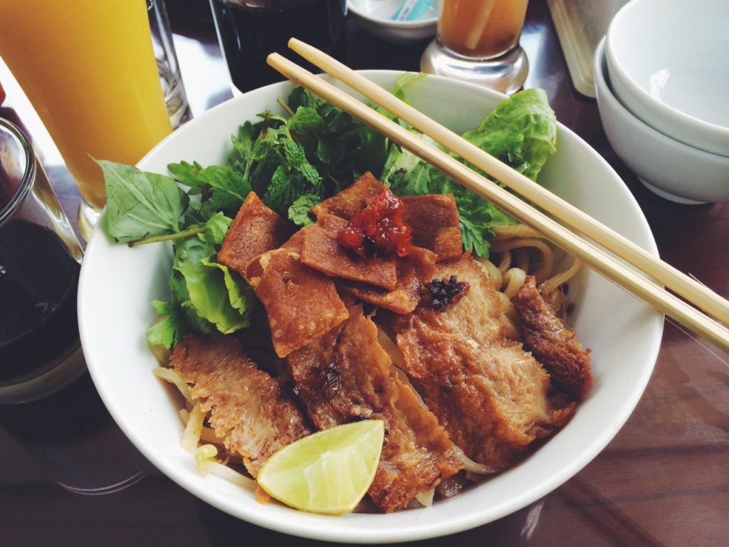 Hoi An, Vietnam: A bowl of Cao Lau