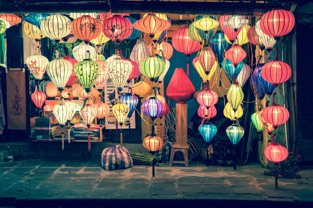 Hoi An, Vietnam: Traditional lanterns 