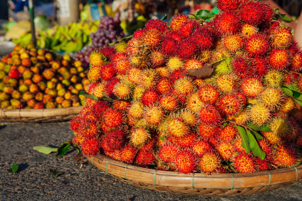 Fruits of Vietnam: Rambutan (Chom chom)