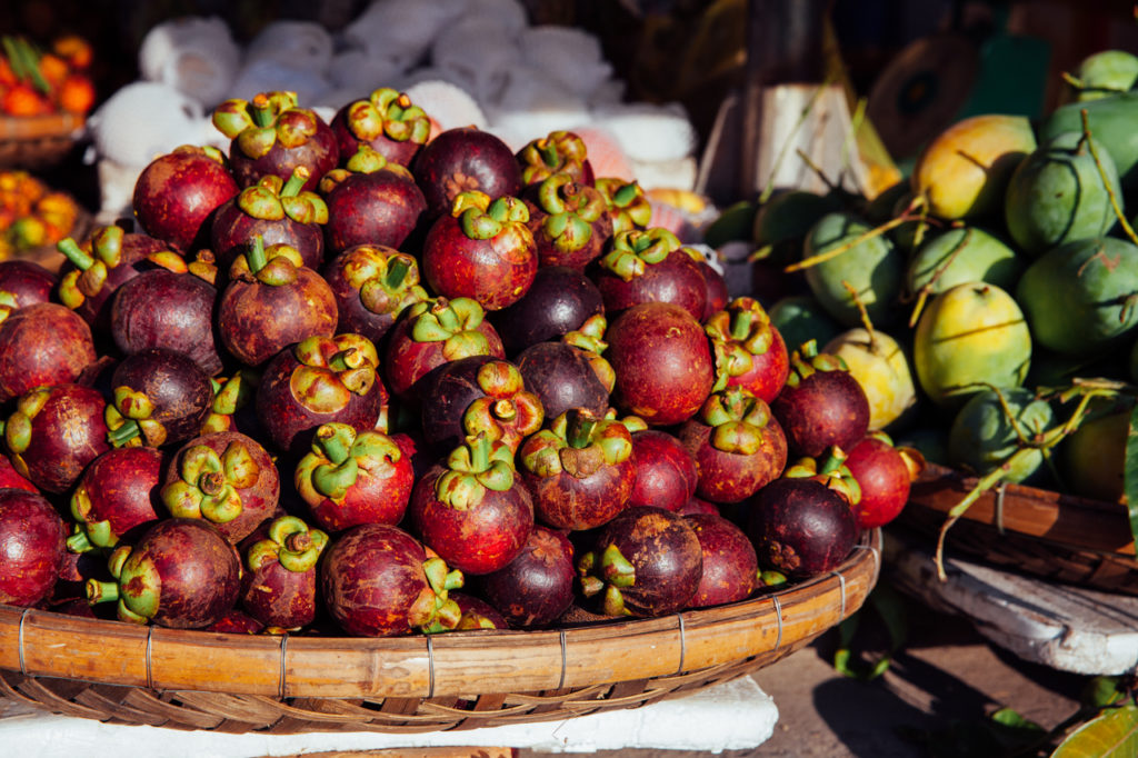 Fruits of Vietnam: Mangosteen (Mang Cut)